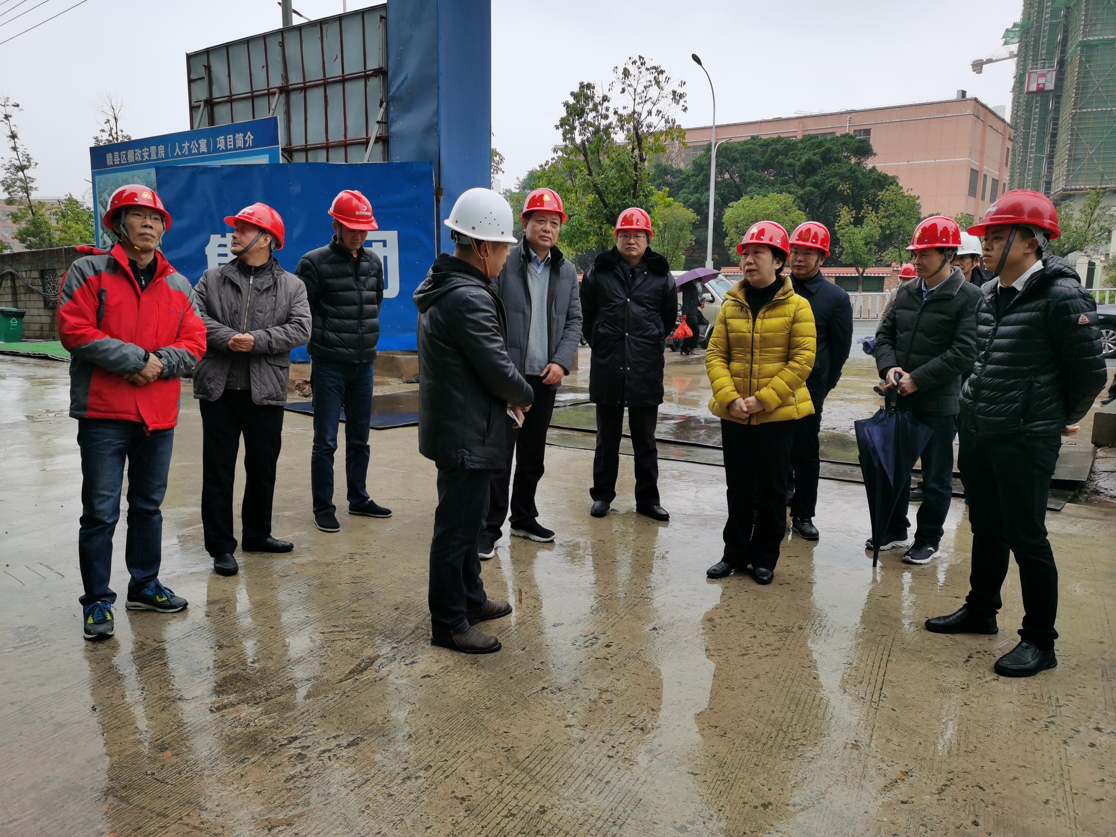 贛州市常務(wù)副市長(zhǎng)胡雪梅一行蒞臨項(xiàng)目考察調(diào)研